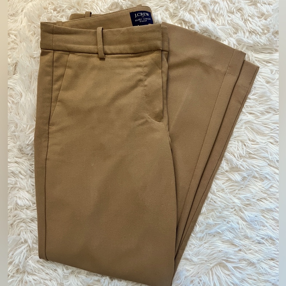 J. Crew Ruby Crop Pant, size 8 petite